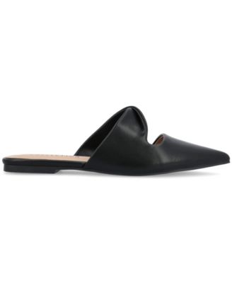 Women's Enniss Twist Cutout Pointed Toe Mules
