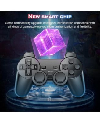 Wired Dual Vibration Game Controller for Sony PlayStation 2 – Ergonomic Design, 6FT Cable, High Precision Joysticks (Black)