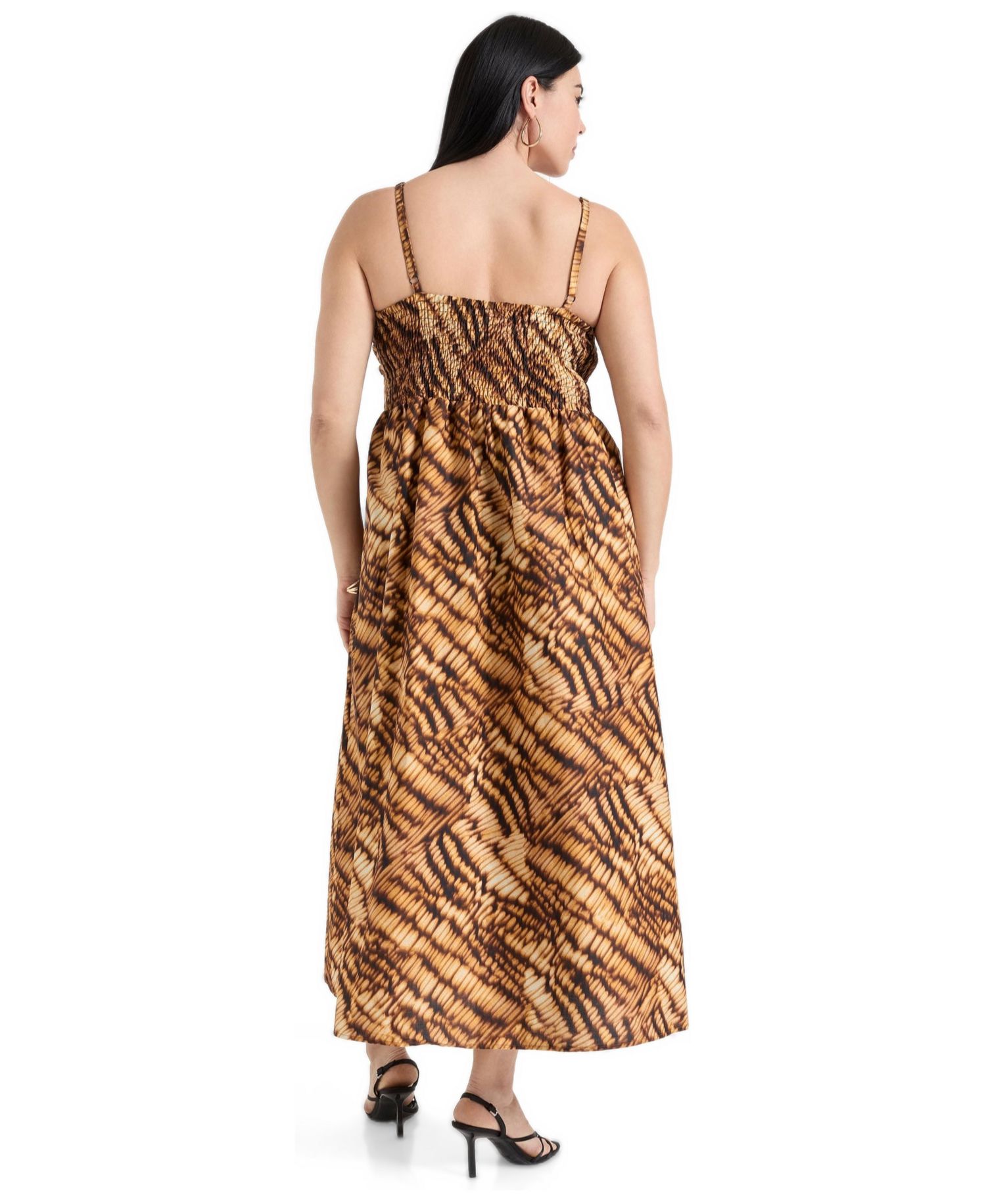 Women's June + Vie Bow-Detailed Midi Dress