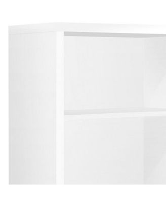 Wood Bookshelf – Classic 5-Tier Bookcase for Living Room or Home Office