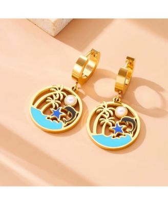 Coastal Magic Turquoise Earrings