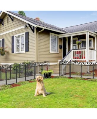 Heavy-Duty Dog Playpen Foldable Metal Exercise & Garden Fence