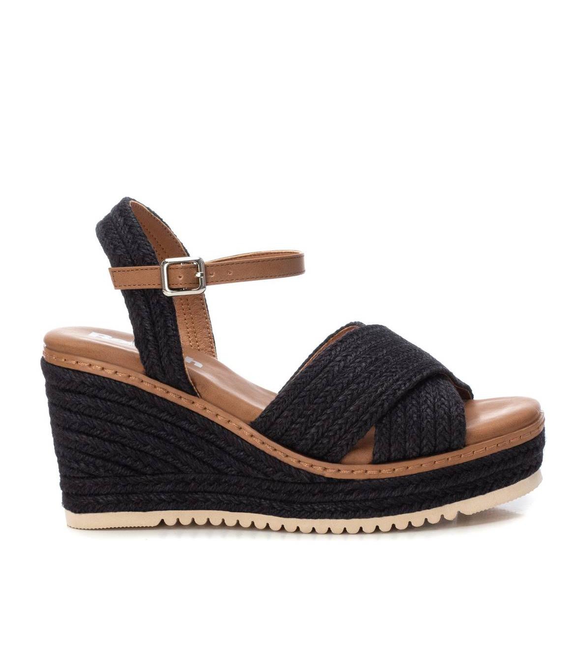 Refresh Espadrille Sandals By Xti - Black