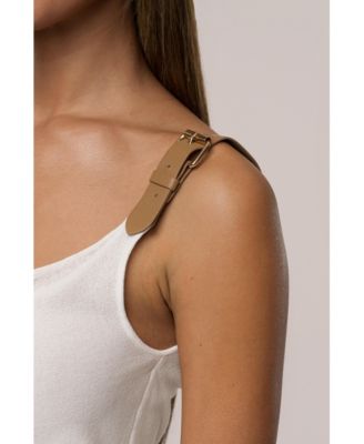 Women's Shanti Faux Buckle Top