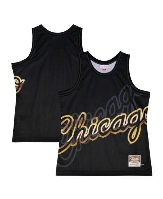 Mitchell & Ness - Men's Black Chicago Bulls Big Face 4.0 Fashion Tank Top