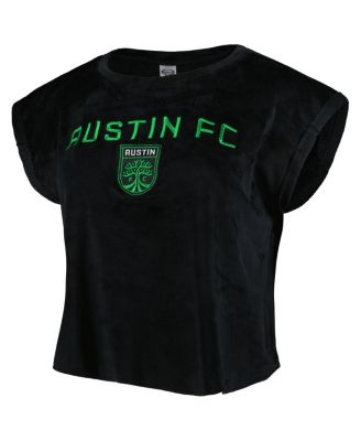 Women's 2-Piece Black Austin FC Intermission T-Shirt and Shorts Sleep Set