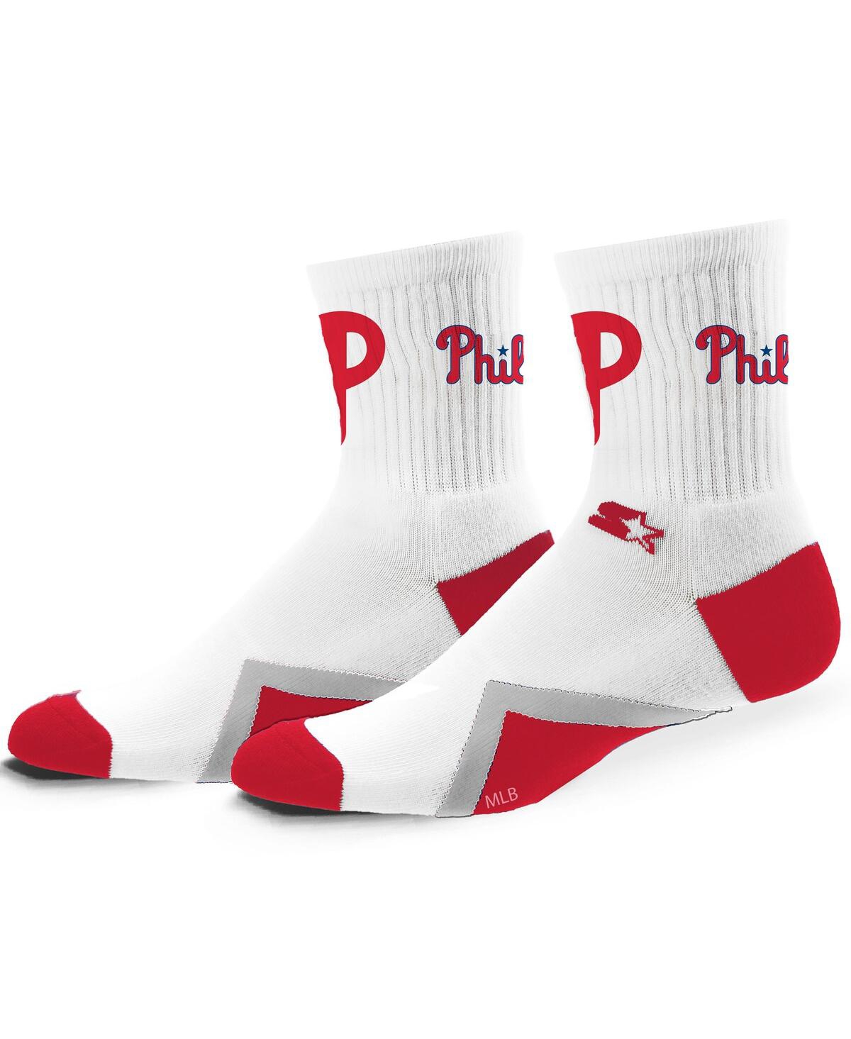Starter Men's And Women's Philadelphia Phillies Striker Mid-crew Socks