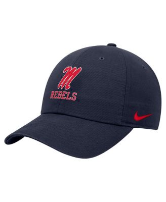 Nike - Men's Navy Ole Miss Rebels Club Adjustable Hat