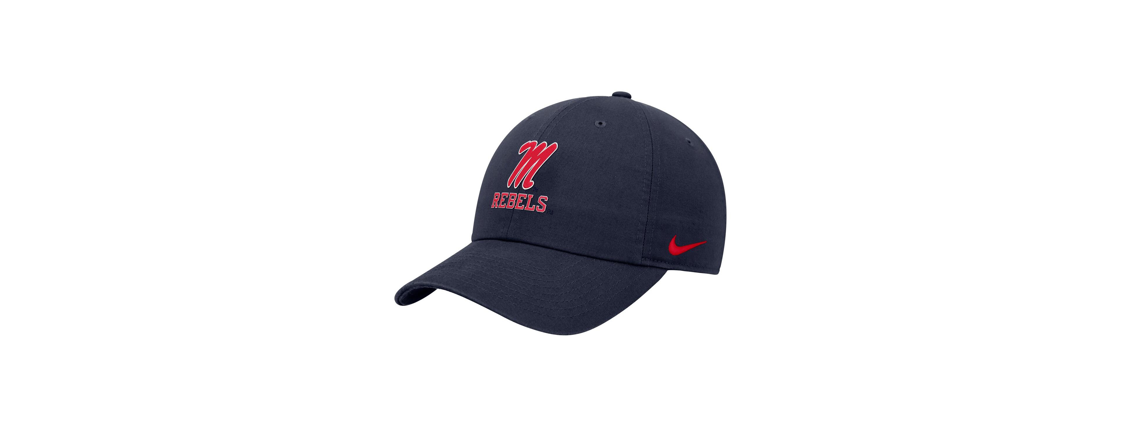 Nike Men's Navy Ole Miss Rebels Club Adjustable Hat