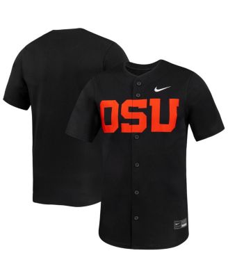 Nike - Men's Black Oregon State Beavers Limited Baseball Jersey
