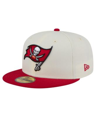 New Era - Men's White/Red Tampa Bay Buccaneers Main 59FIFTY Fitted Hat