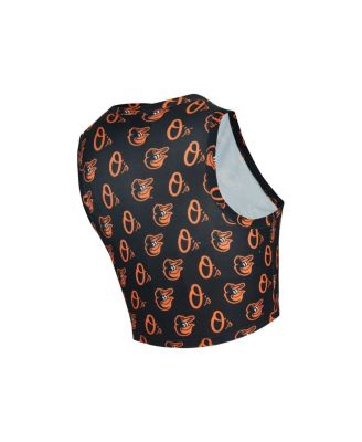 Women's Black Baltimore Orioles Knit Tank Top and Skort Set