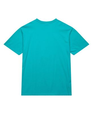 Men's Turquoise Vancouver Grizzlies Hardwood Classics Neon Nights Premium T-Shirt
