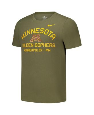 Men's Olive Minnesota Golden Gophers 2024 Military Appreciation Performance T-Shirt
