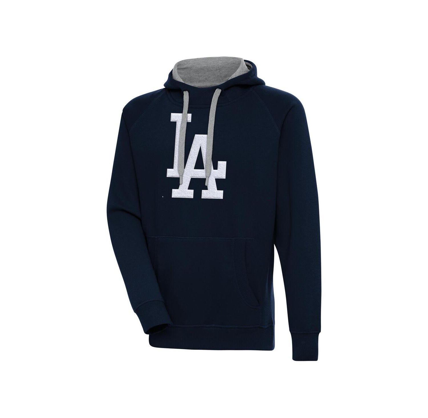 Men's Navy Los Angeles Dodgers Victory Chenille Pullover Hoodie