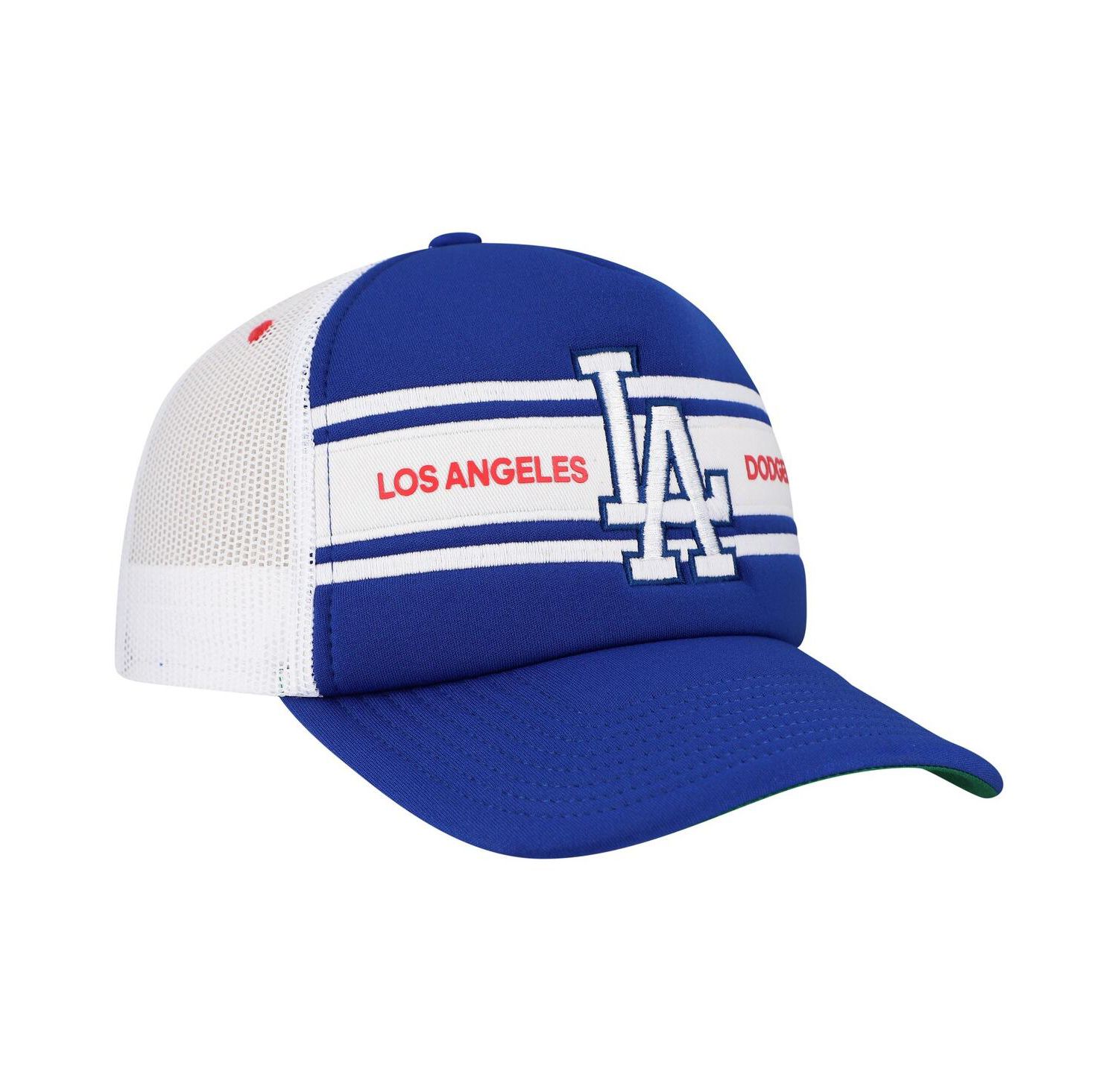 Men's Royal Los Angeles Dodgers Sideline Trucker Adjustable Hat