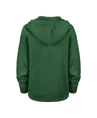Women's Kelly Green New York Jets Plus Size Clarity Kennedy Pullover Hoodie