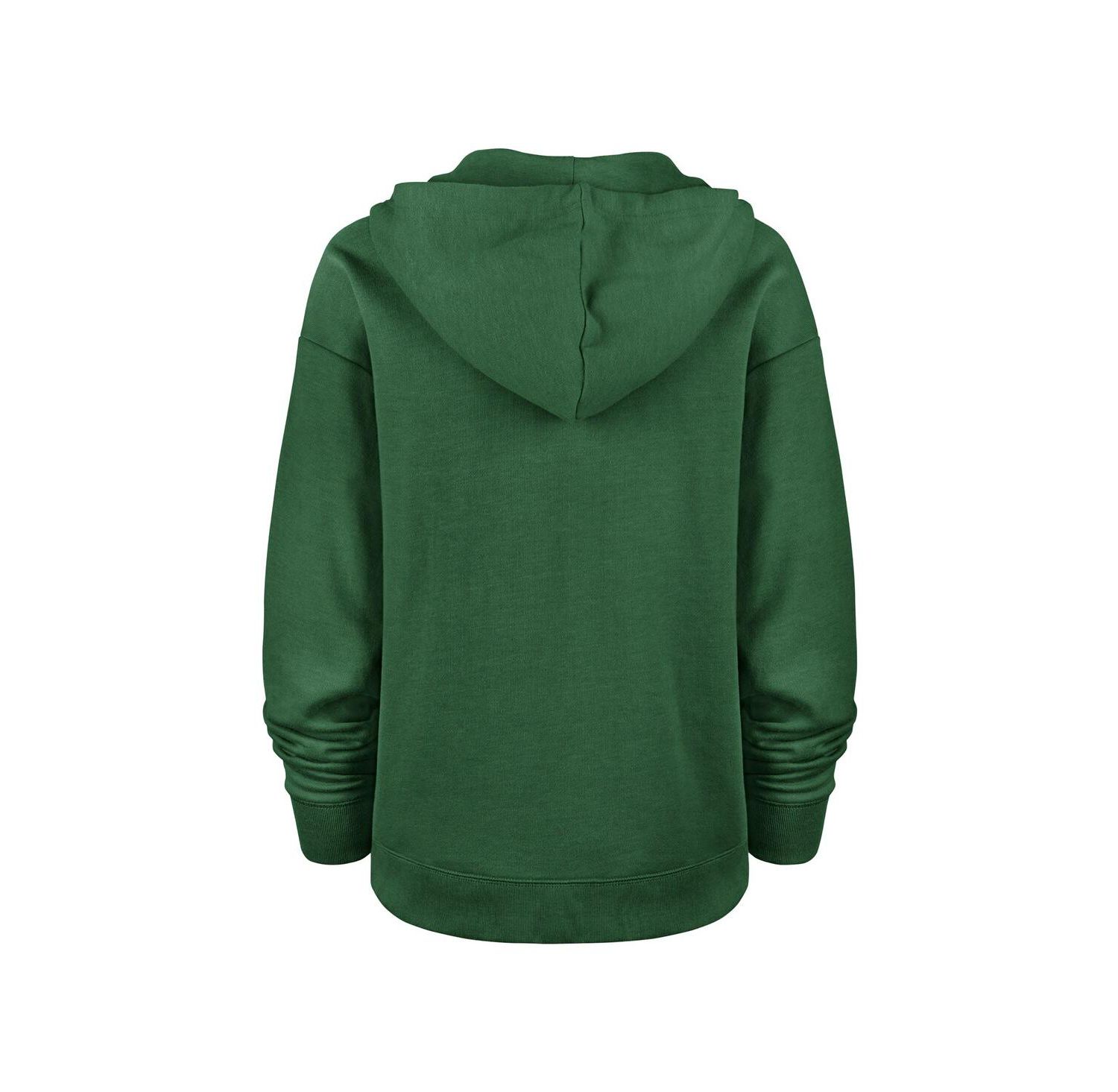 Women's Kelly Green New York Jets Plus Size Clarity Kennedy Pullover Hoodie