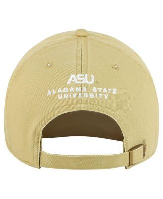 Men's Gold Alabama State Hornets Side Back Clean Up Adjustable Hat