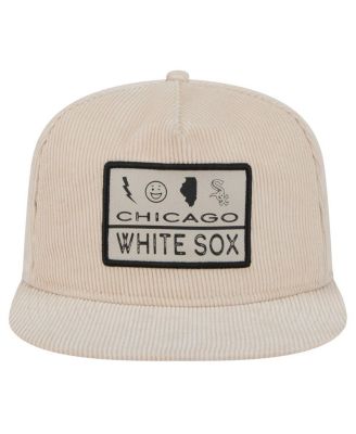 Men's Khaki Chicago White Sox Summer Essential Golfer Snapback Hat