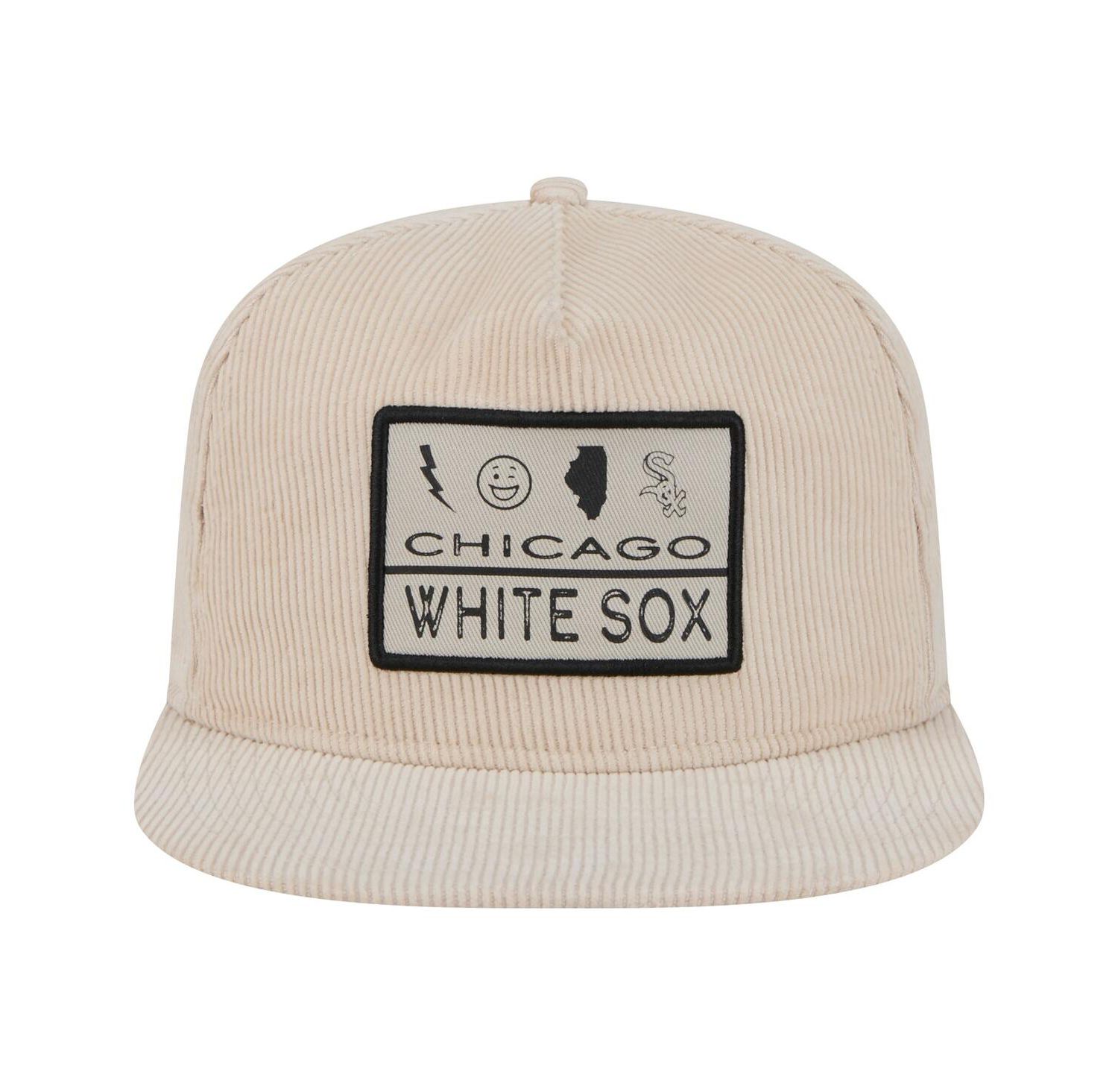 Men's Khaki Chicago White Sox Summer Essential Golfer Snapback Hat