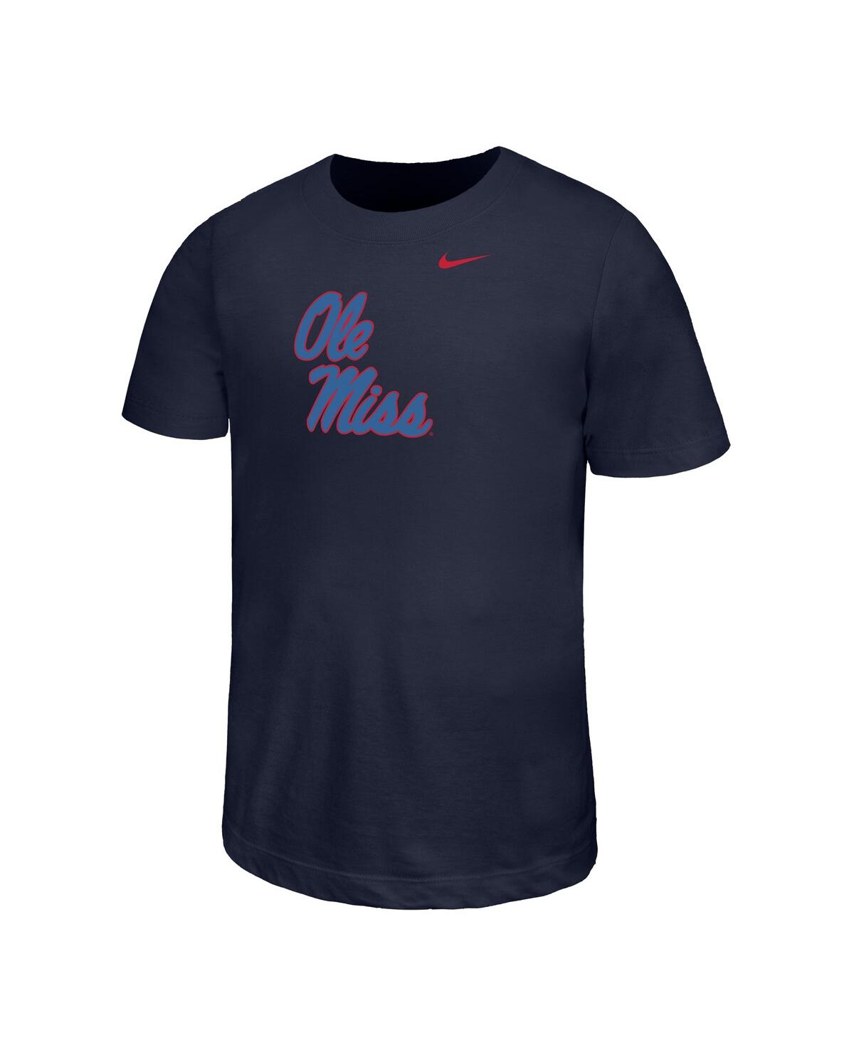 Nike Youth  Navy Ole Miss Rebels Legend Color Pop Performance T-shirt