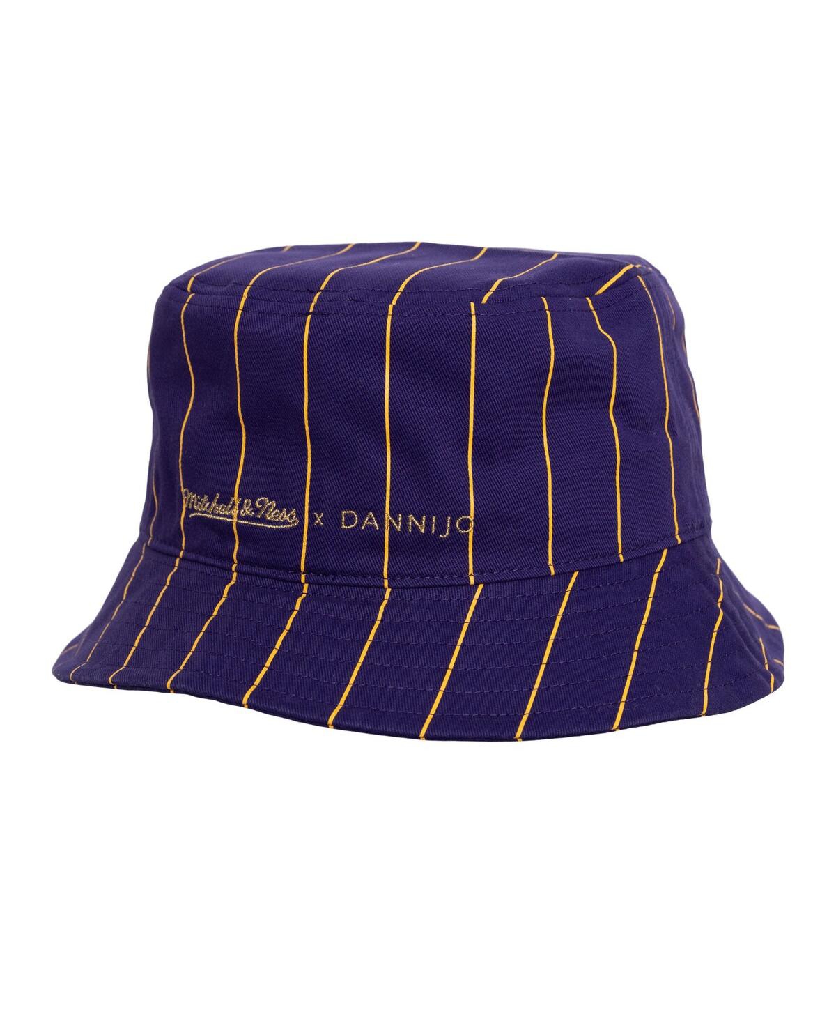 Mitchell & Ness X Dannijo Women's Purple Los Angeles Lakers Bucket Hat