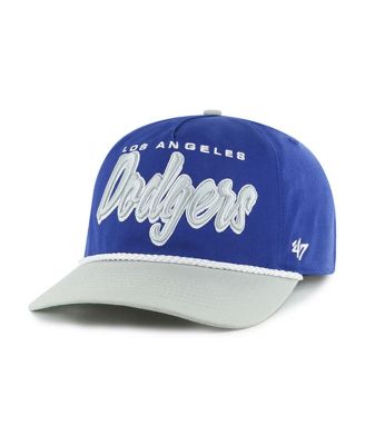 Men's Royal Los Angeles Dodgers Drop Shadow Rope Hitch Adjustable Hat