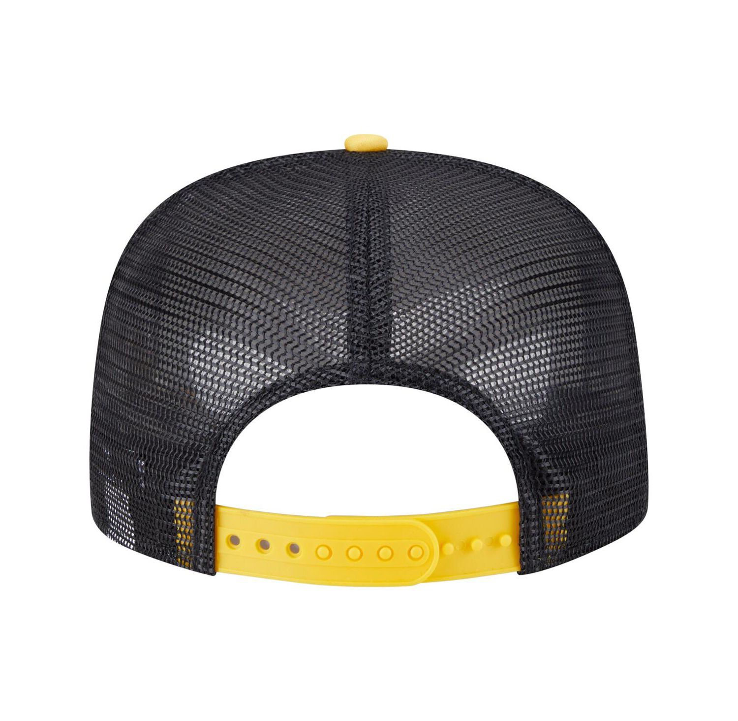 Men's White/Gold Pittsburgh Pirates Retro Script Trucker 9FIFTY Snapback Hat