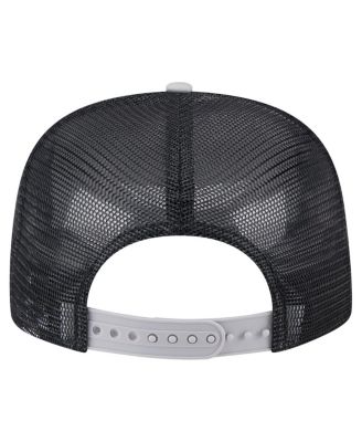 Men's White/Gray Chicago White Sox Retro Script Trucker 9FIFTY Snapback Hat