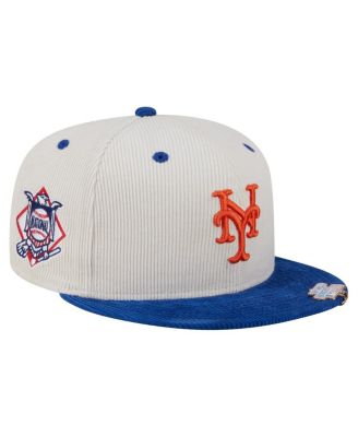 New Era - Men's Cream/Royal New York Mets Two-Tone Corduroy 59FIFTY Fitted Hat