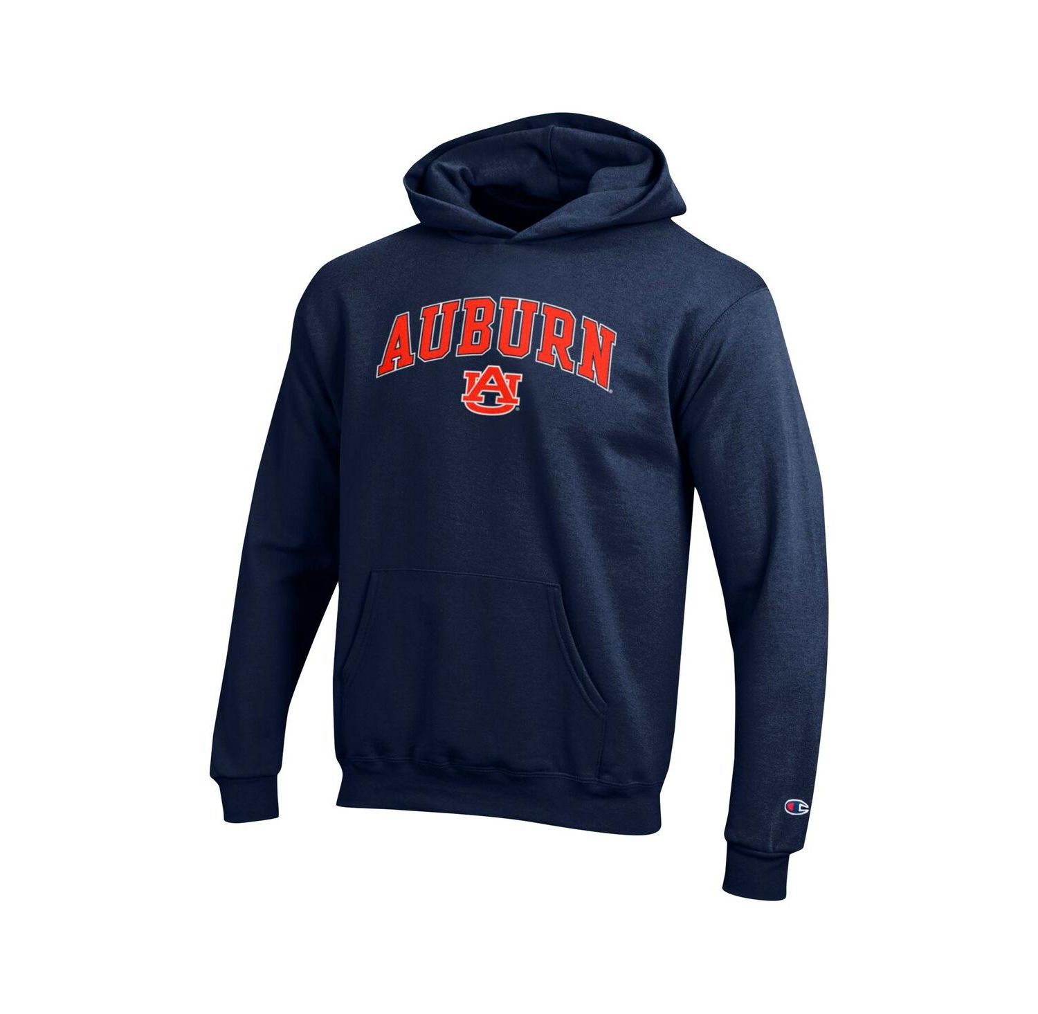 Big Boys and Girls Navy Auburn Tigers Campus Pullover Hoodie