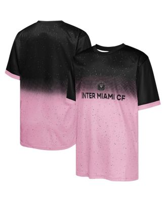 Outerstuff - Big Boys and Girls Black Inter Miami CF Stalwart Defender T-Shirt