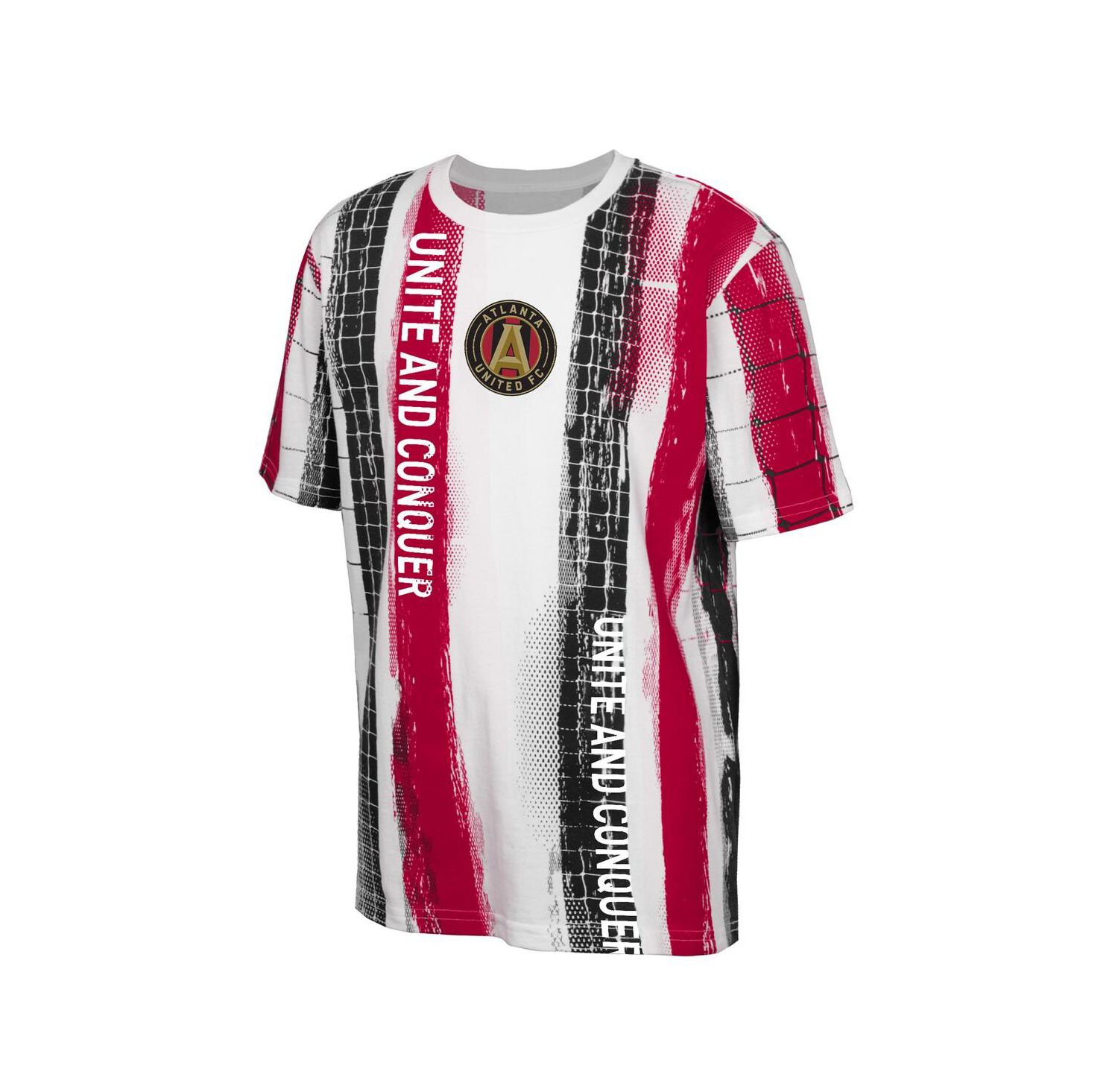 Big Boys and Girls White Atlanta United FC High Stepping T-Shirt