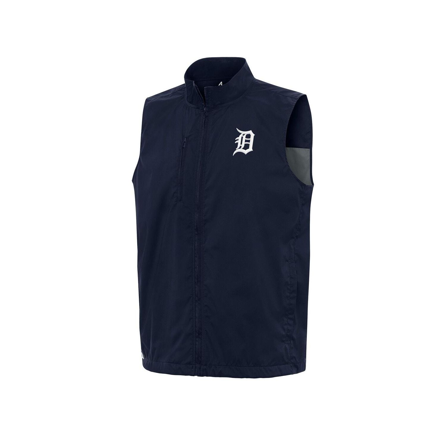 Men's Navy Detroit Tigers Brisk Full-Zip Vest