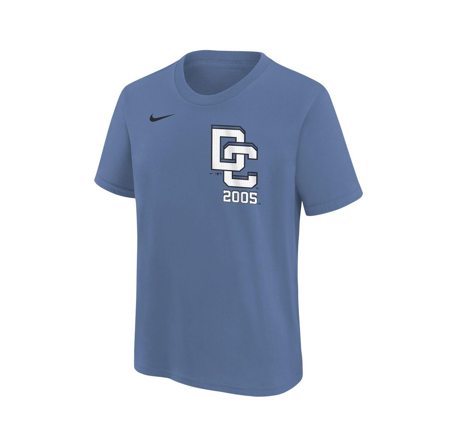 Big Boys and Girls Blue Washington Nationals 2025 City Connect Wordmark T-Shirt