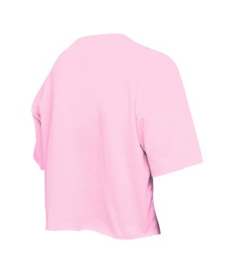 Big Girls Light Pink Houston Astros Flip Sequin Team T-Shirt