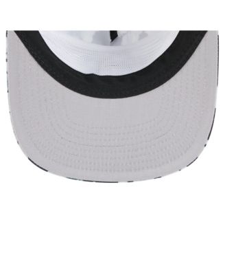 Men's Black Chicago White Sox Adventure Pattern Golfer Trucker Snapback Hat