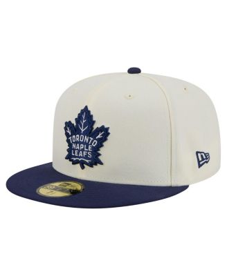 New Era - Men's White Toronto Maple Leaf's Chrome Two-Toned 59FIFTY Fitted Hat