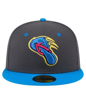 Men's Gray/Blue San Antonio Missions Copa de la Diversion 59FIFTY Fitted Hat