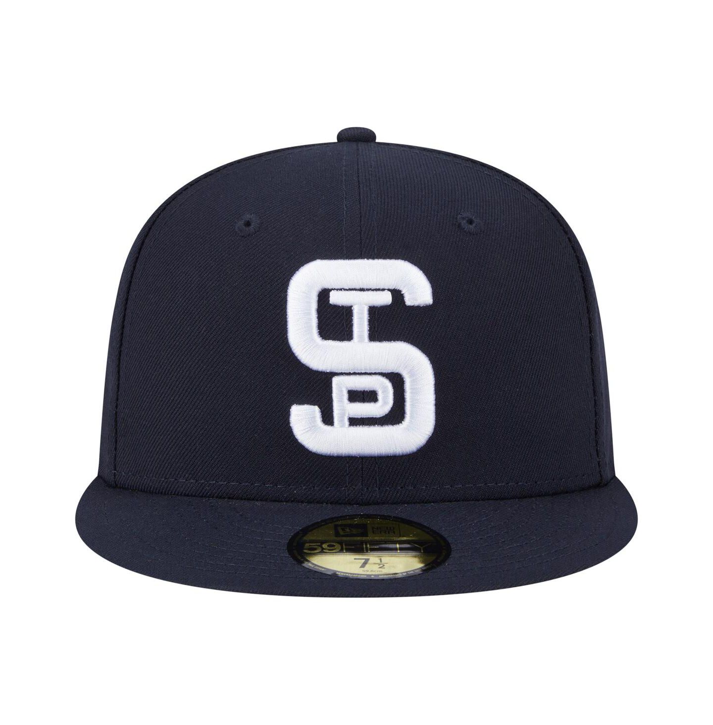 Мужская кепка New Era Navy St. Paul Saints Authentic Collection 59FIFTY Fitted Hat — фото 2