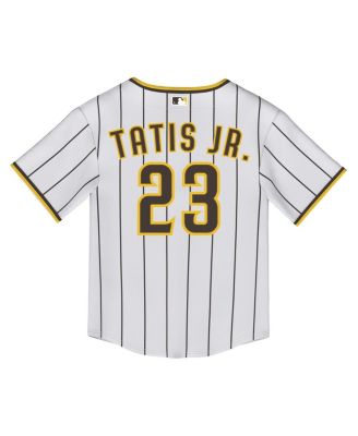 Baby Boys and Girls Fernando Tatis Jr. White San Diego Padres Home Replica Jersey