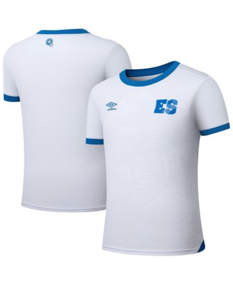 Мужской топ Umbro White El Salvador National Team 2025 Away Replica Jersey