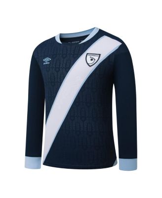 Men's Navy Guatemala National Team 2025 Away Replica Long Sleeve Jersey