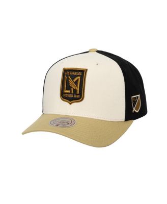 Mitchell & Ness - Men's Cream LAFC Brushed Off Pro Crown Snapback Hat