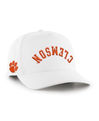 '47 Brand Men's White Clemson Tigers Flip Script Hitch Adjustable Hat ...