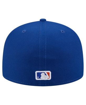 Men's Royal New York Mets Yarn Stitch 59FIFTY Fitted Hat