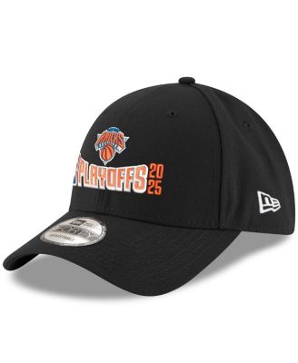 New Era - Men's Black New York Knicks 2025 NBA Playoffs 9FORTY Adjustable Hat