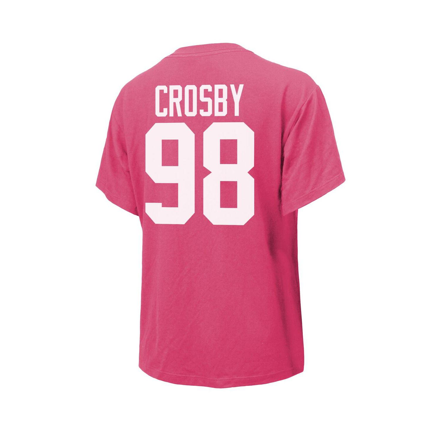 Women's Maxx Crosby Pink Las Vegas Raiders Name & Number T-Shirt