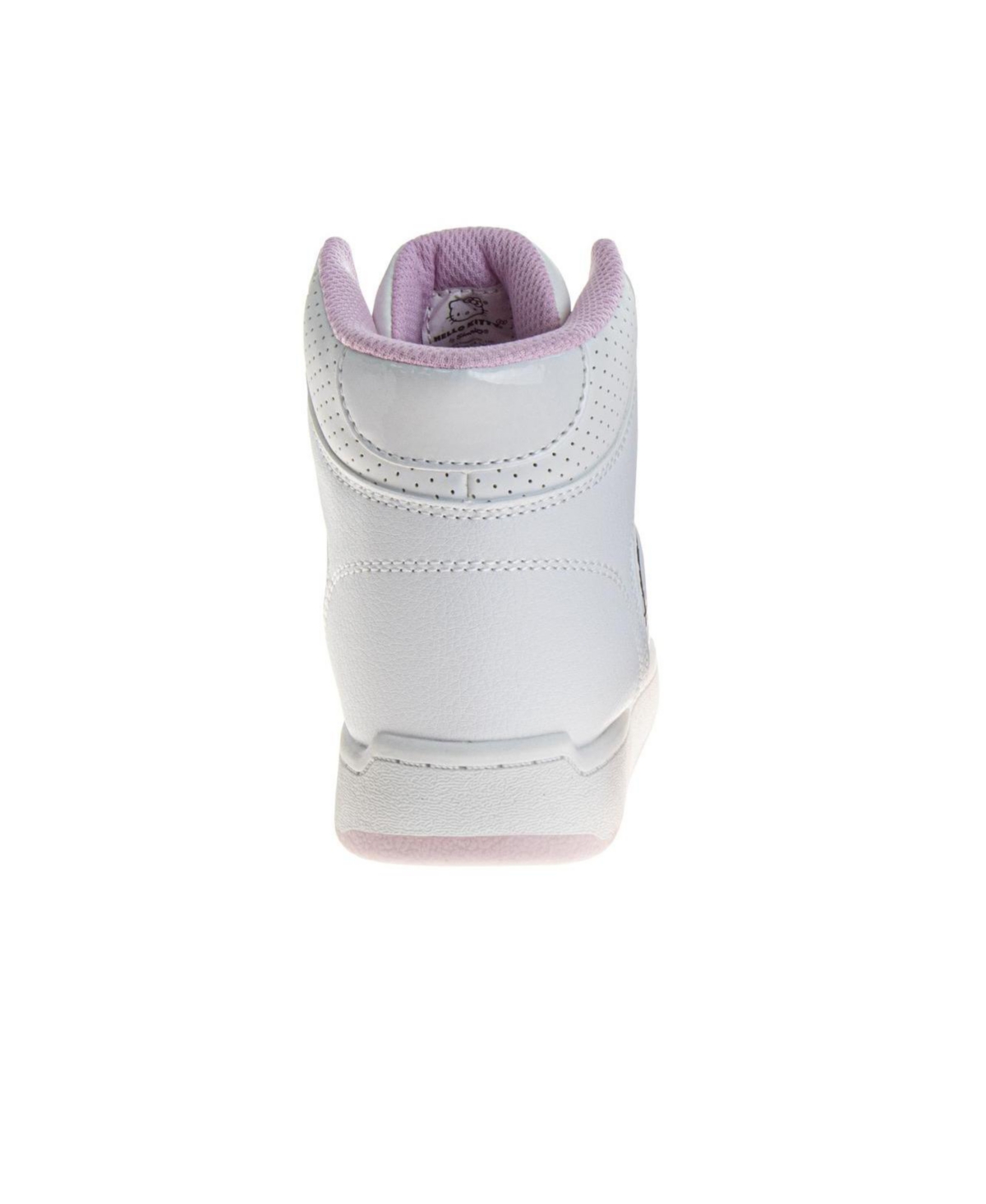 Hello Kitty Little And Big Girls Lace Up High Top Sneakers In White